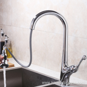 Good Quality Pull Down Chrome Kitchen Faucet